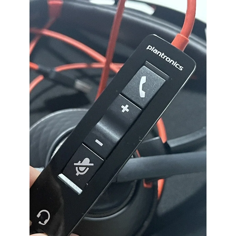Duo Plantronics Poly Blackwire 5200 Series C5200 Wired USB-C w/ Soft Case
